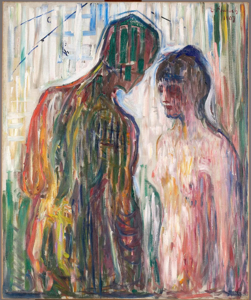 Éros et Psyché - Edvard Munch