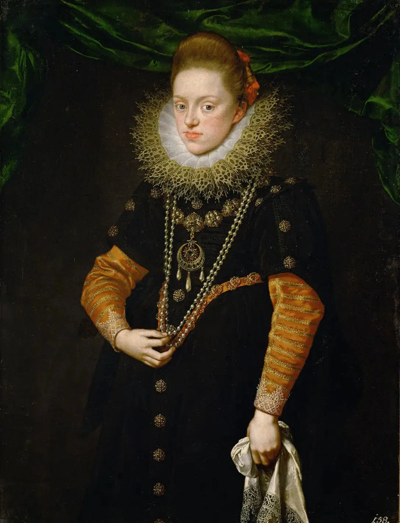 Erzherzogin Konstanze (1588-1631), Königin von Polen in schwarzem Kleid - Frans Pourbus the Younger
