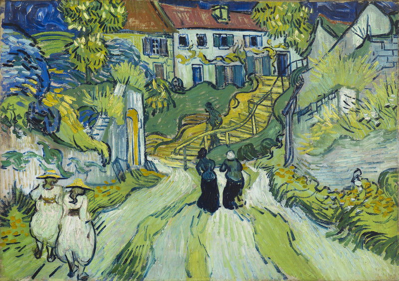 L’Escalier d’Auvers – Vincent van Gogh