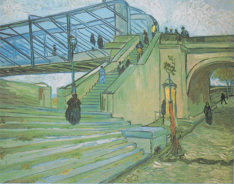 L’Escalier du pont de Trinquetaille, F481 – Van Gogh