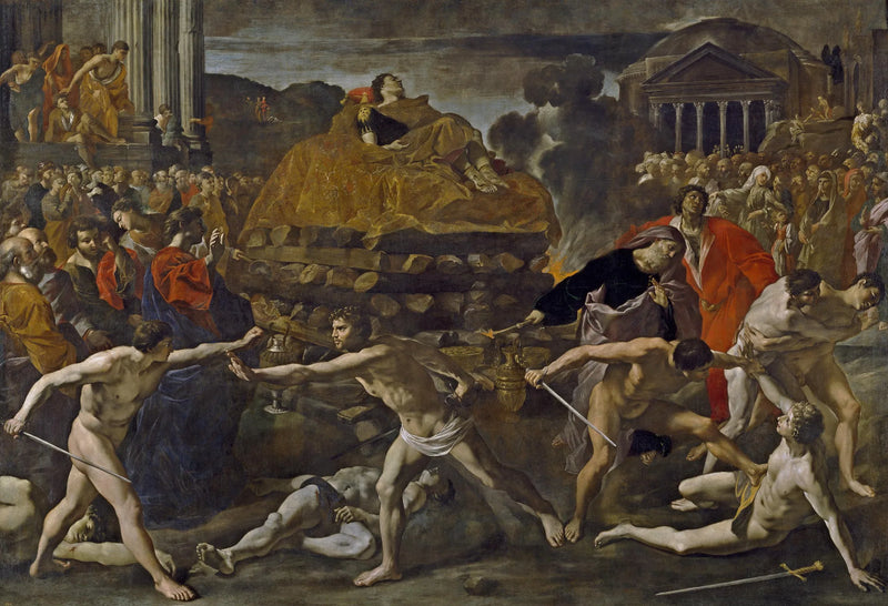 Esequie di un imperatore romano - Giovanni Lanfranco