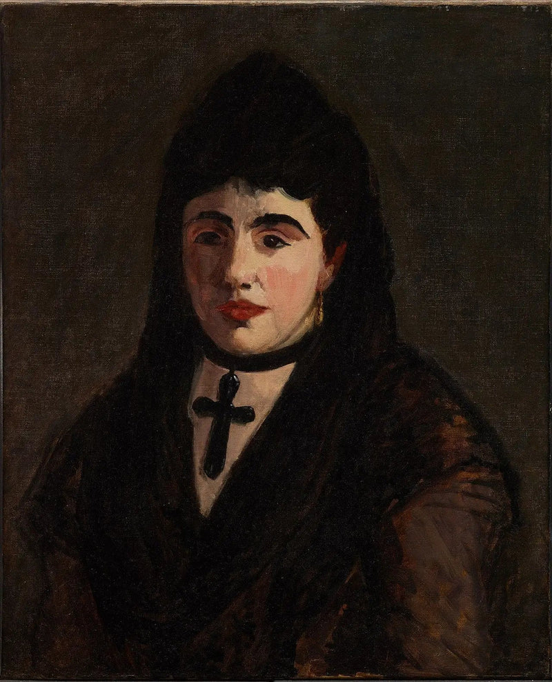 Espagnole à la Croix Noire - Édouard Manet