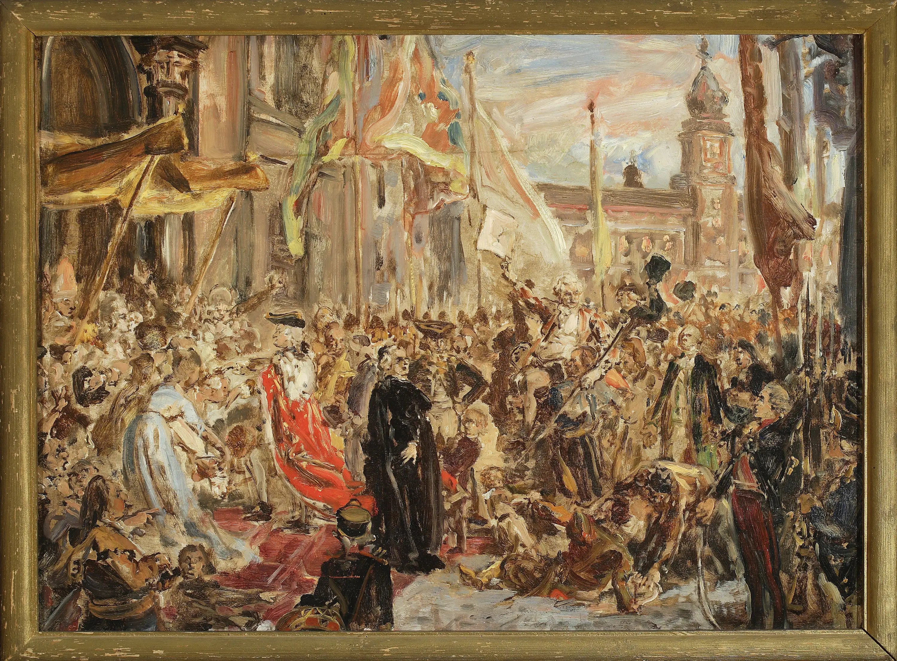 Esquisse pour le tableau « Constitution du 3 mai » - Jan Matejko - Alpha Reproduction