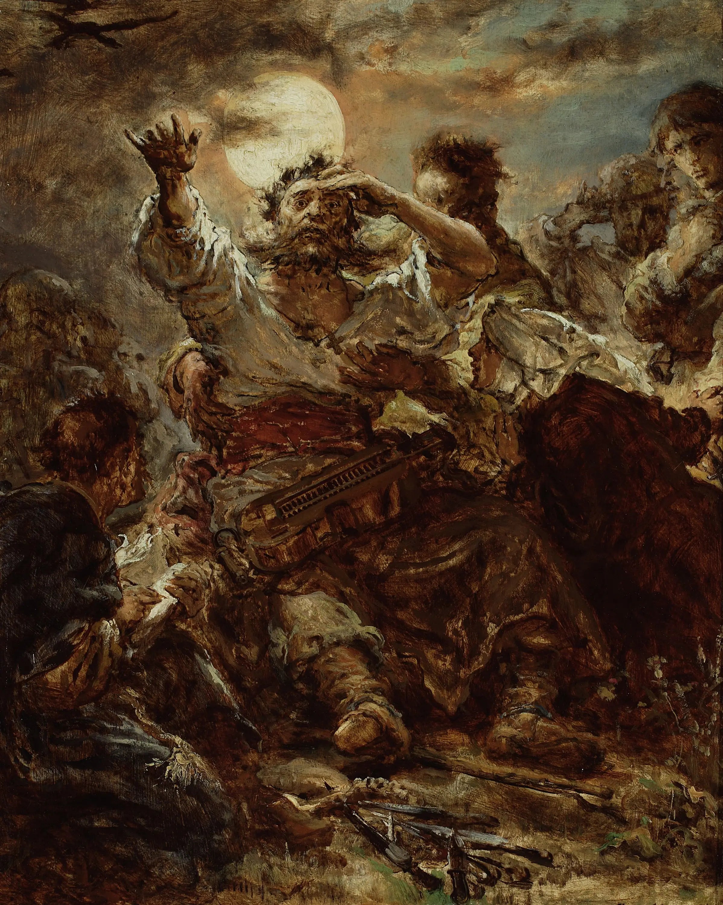 Esquisse pour le tableau « Wernyhora » - Jan Matejko - Alpha Reproduction