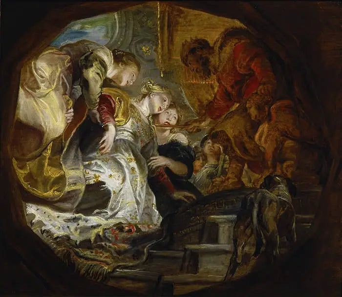 Esther devant Assuérus - Peter Paul Rubens