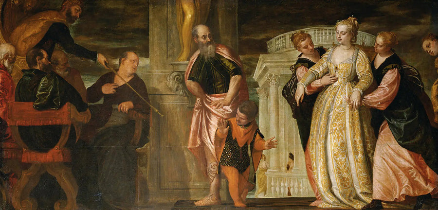 Esther vor Ahasver - Paul Véronèse