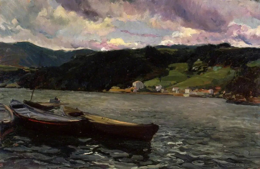 Estuaire du Nalón, Asturies - Joaquín Sorolla