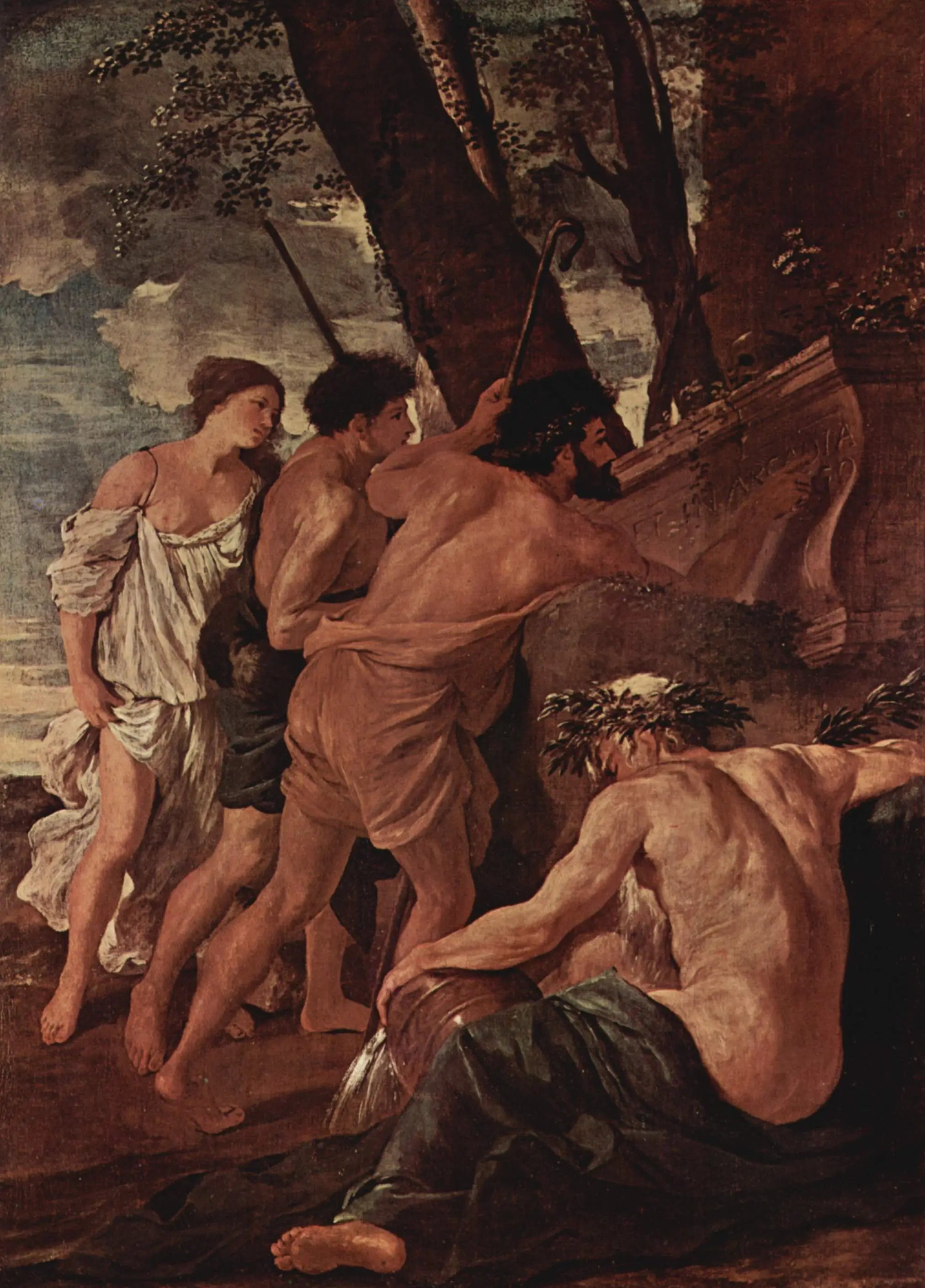 Et en Arcadie ego - Nicolas Poussin - Alpha Reproduction