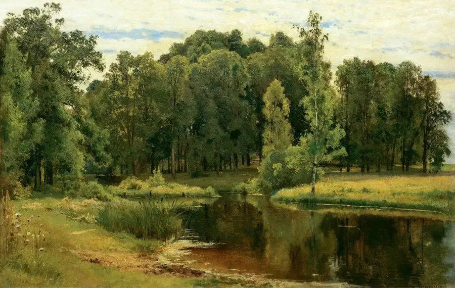 Étang dans l'ancien parc - Ivan Chichkine