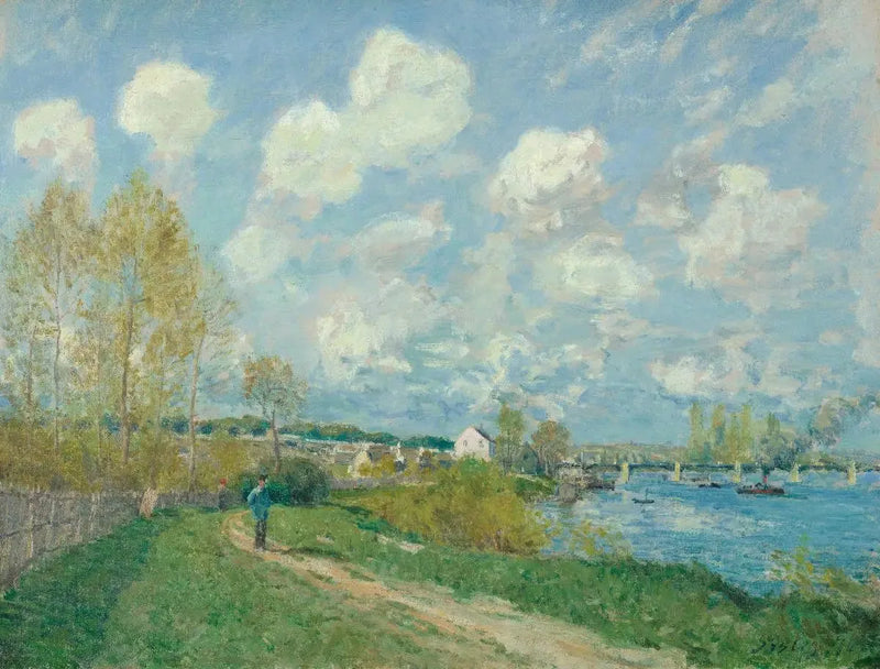 Été à Bougival - Alfred Sisley