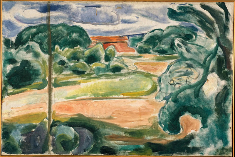 Été à Ekely - Edvard Munch
