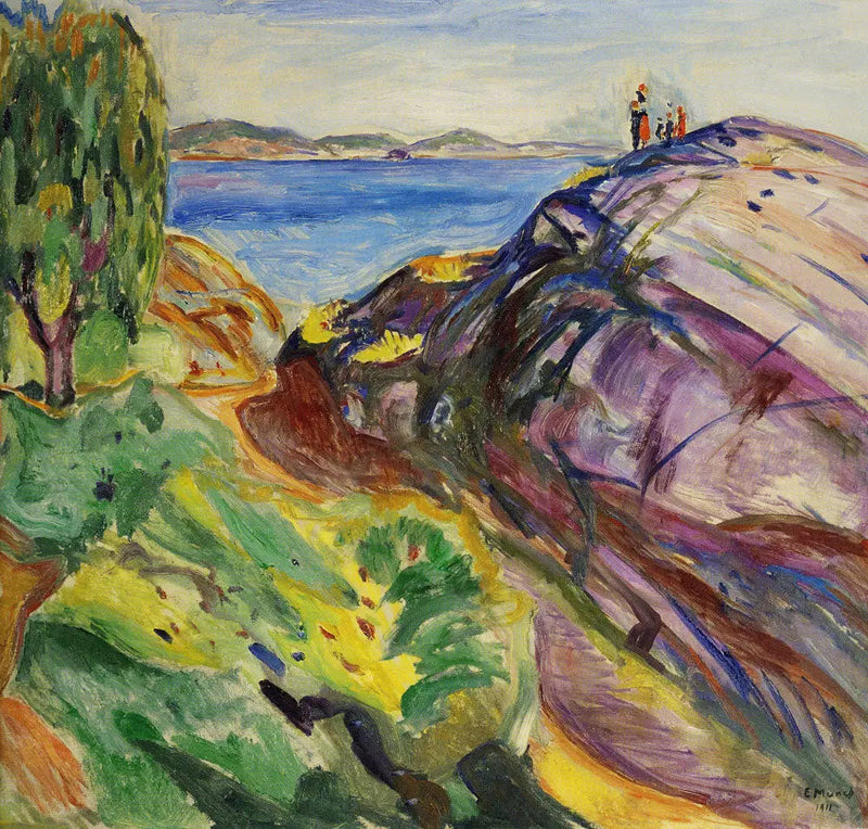 Été à Kragerø - Edvard Munch