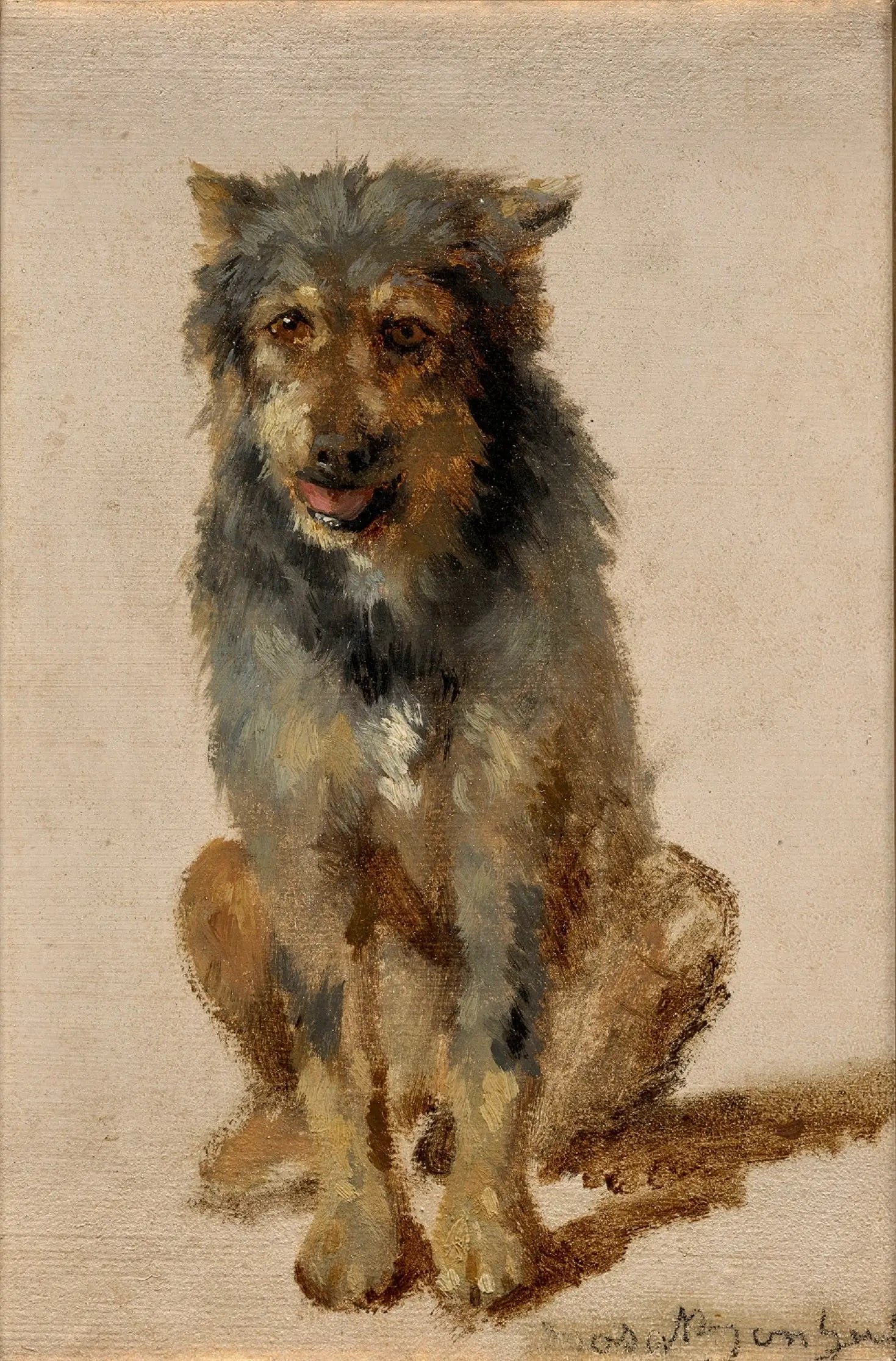 Étude de chien de berger - Rosa Bonheur - Alpha Reproduction