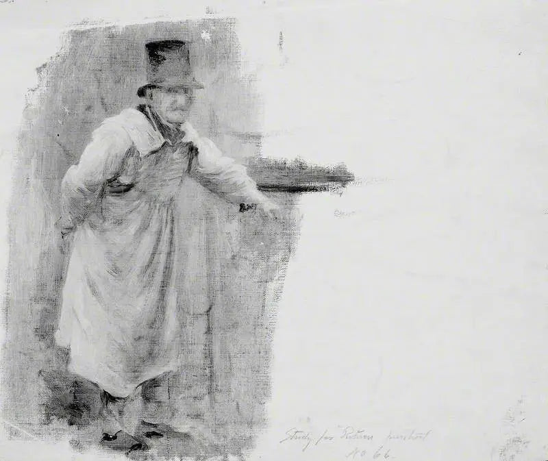 Étude pour « Le retour du pénitent » - Luke Fildes - Alpha Reproduction