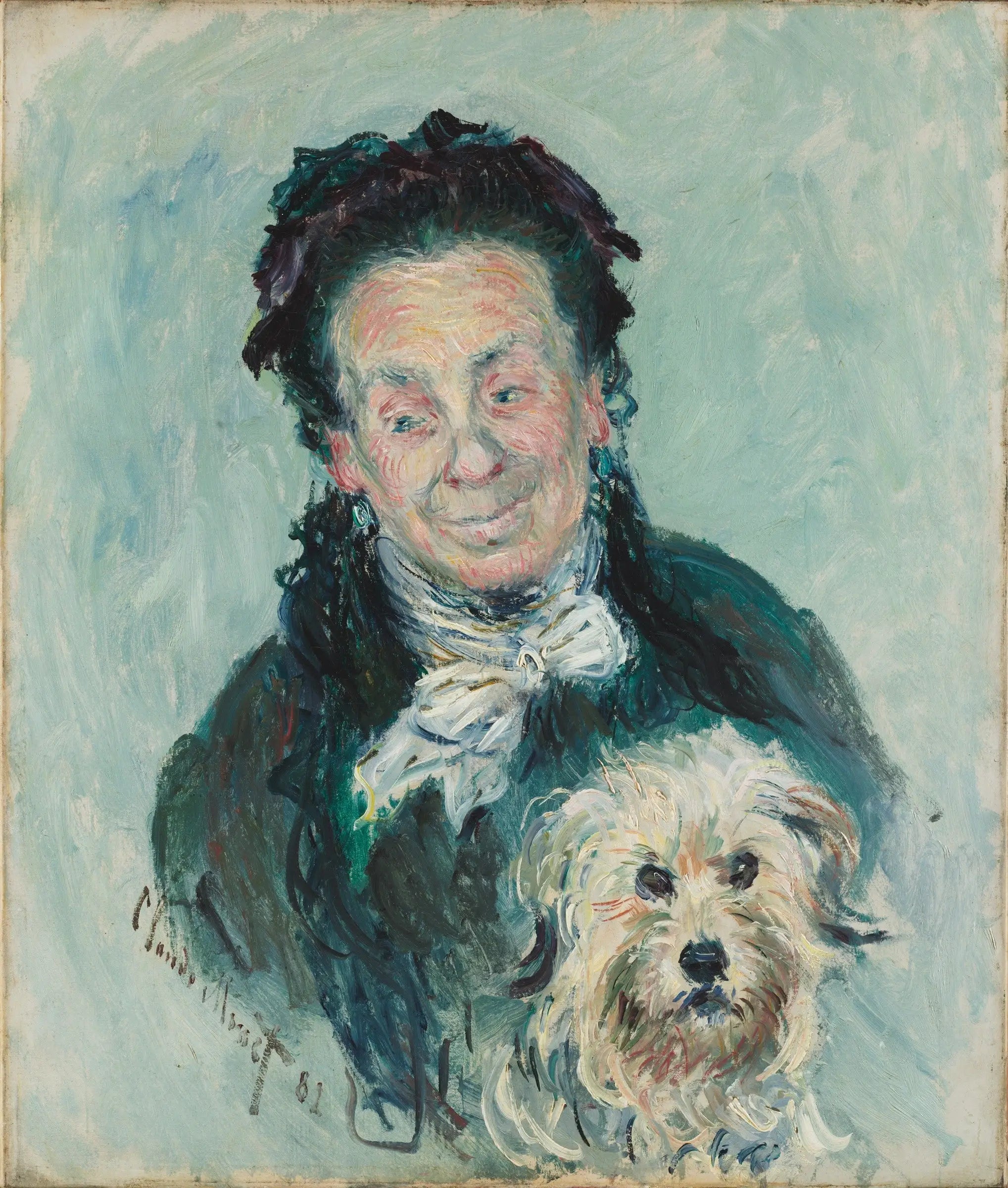 Reproduction du tableau « Eugénie Graff (Madame Paul) - Claude Monet » par Alpha Reproduction en peinture à l’huile