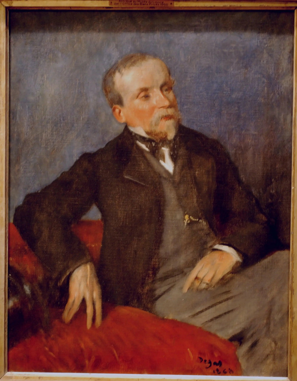 Évariste de Valernes - Edgar Degas image 1 reproduction de peinture à l’huile