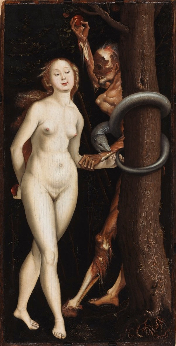 Ève, le serpent et la Mort - Hans Baldung Grien
