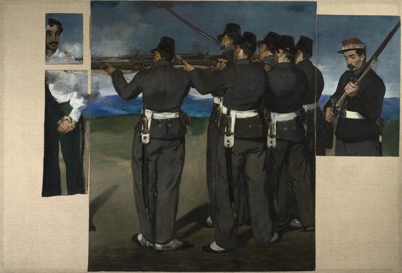 Exécution de l'Empereur Maximilien du Mexique - Édouard Manet