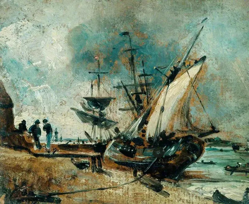 Expédition à Orwell, près d'Ipswich - John Constable