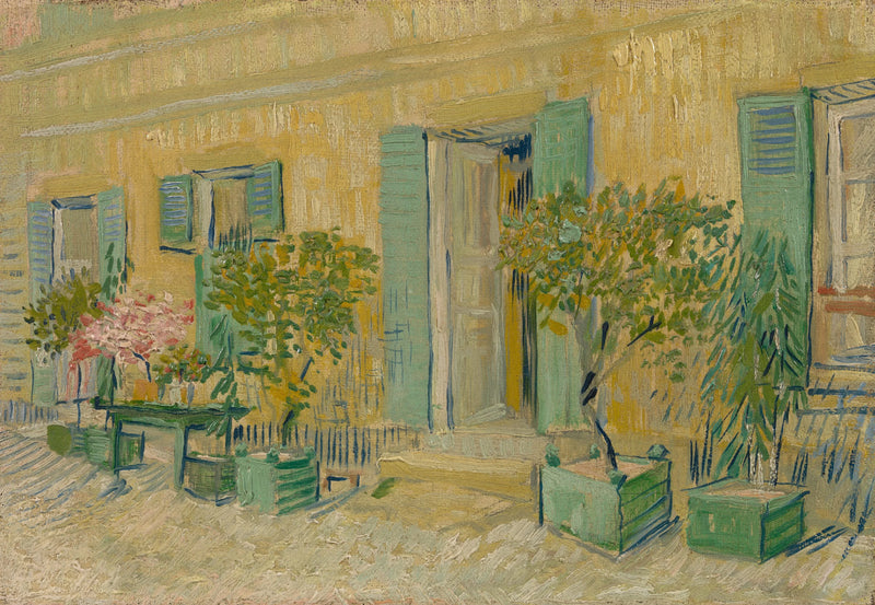 Extérieur d’un restaurant à Asnières, F321 – Van Gogh