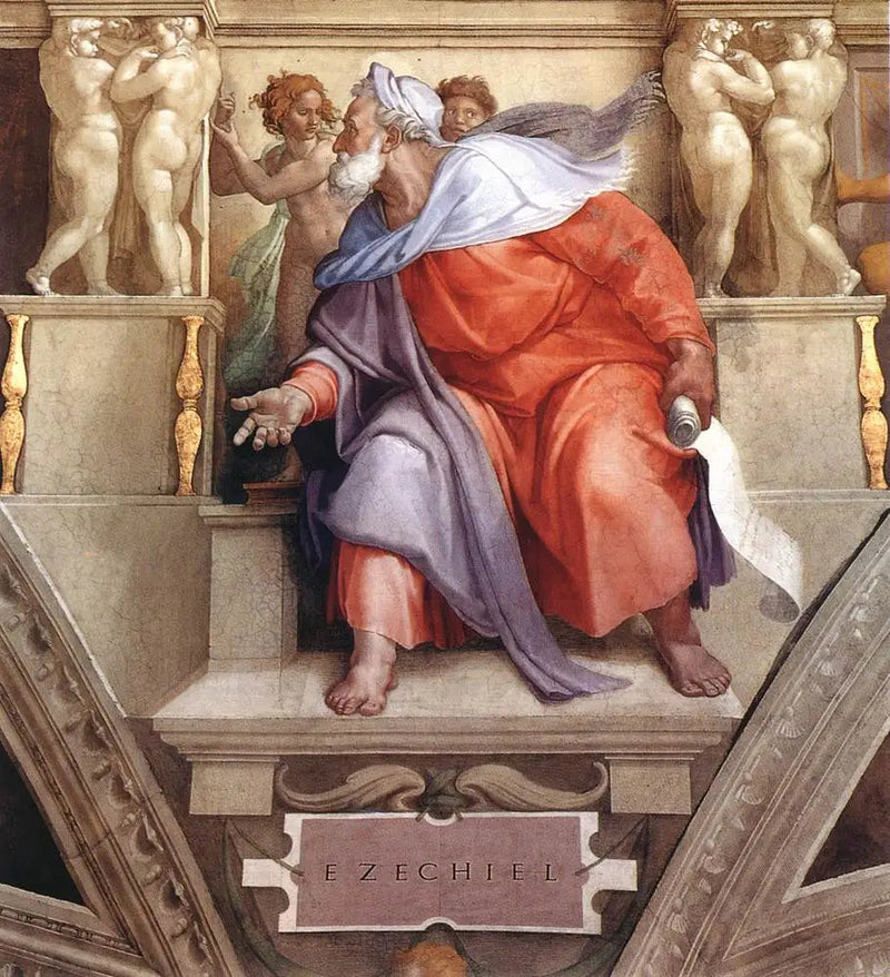 Ézéchiel - Michel-Ange