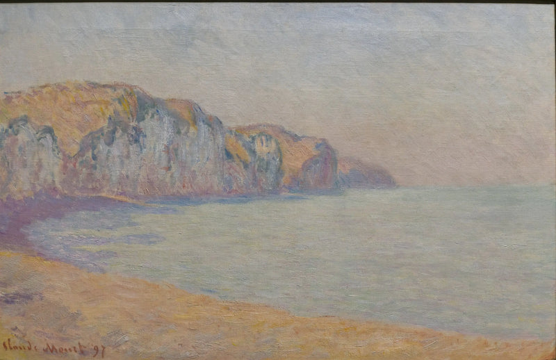 Falaise de Pourville, le matin - Claude Monet