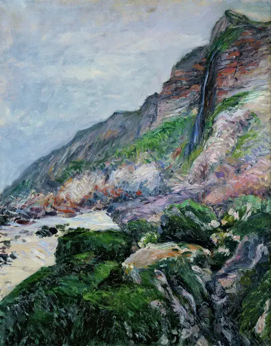 Falaise en Normandie - Gustave Caillebotte