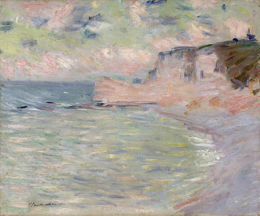 Falaise et Porte d’Amont, effet du matin W1011 – Claude Monet