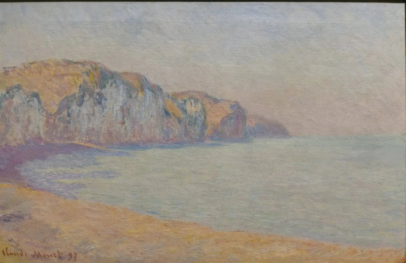 Falaise de Pourville, le matin, Montréal W1442 – Claude Monet