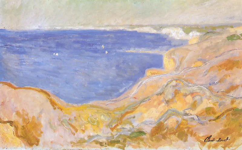 Falaises à l'est de Pourville - Claude Monet