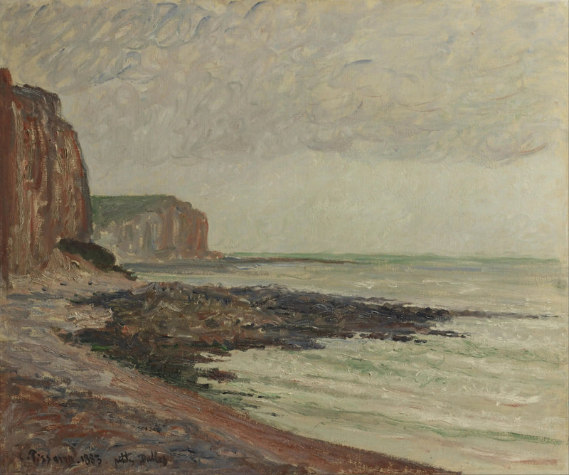 Falaises aux Petites-Dalles - Camille Pissarro