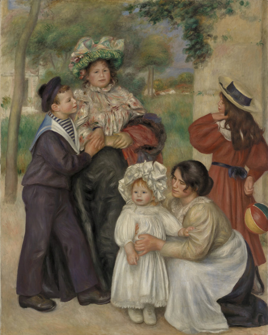 La Famille de l’artiste, 1896 – Pierre-Auguste Renoir