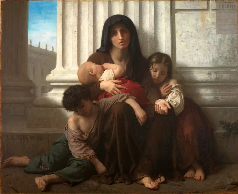 Famille indigente - Bouguereau