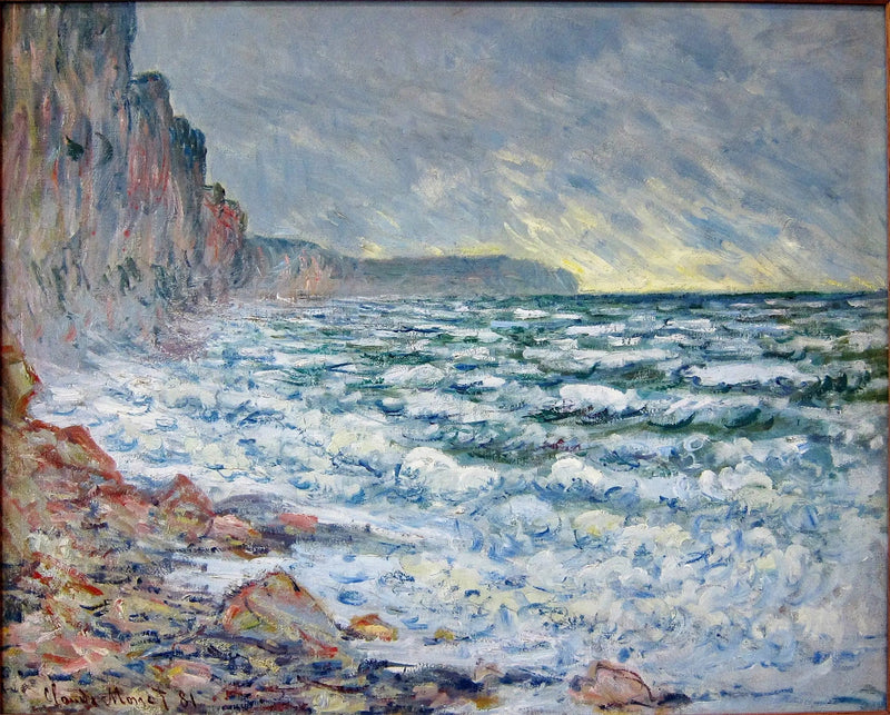 Fécamp, bord de mer - Claude Monet
