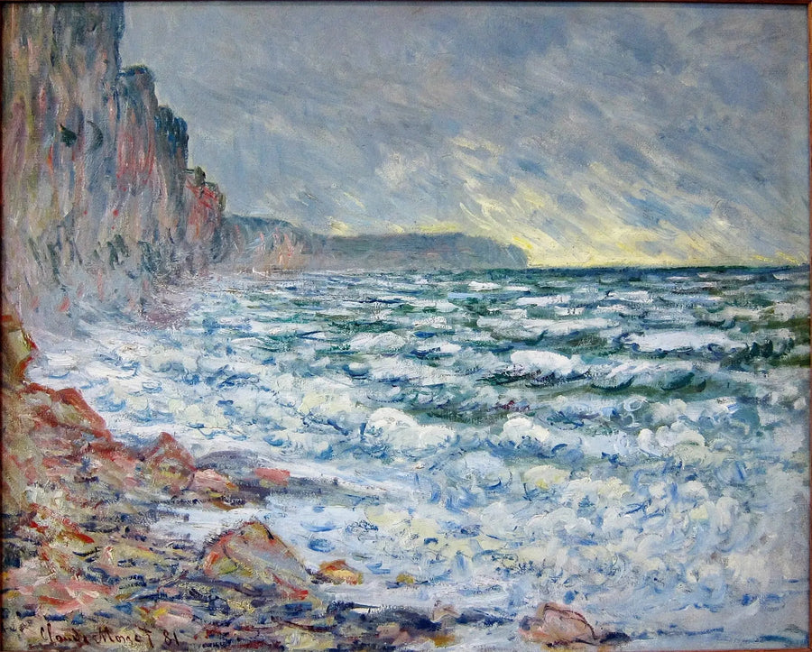 Fécamp, bord de mer - Claude Monet