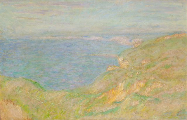 Falaise de Fécamp, Orsay MNR 223 – Claude Monet