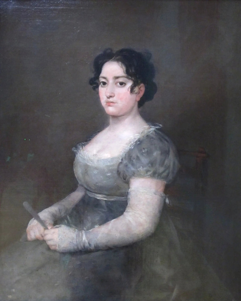Femme à l'éventail - Francisco de Goya