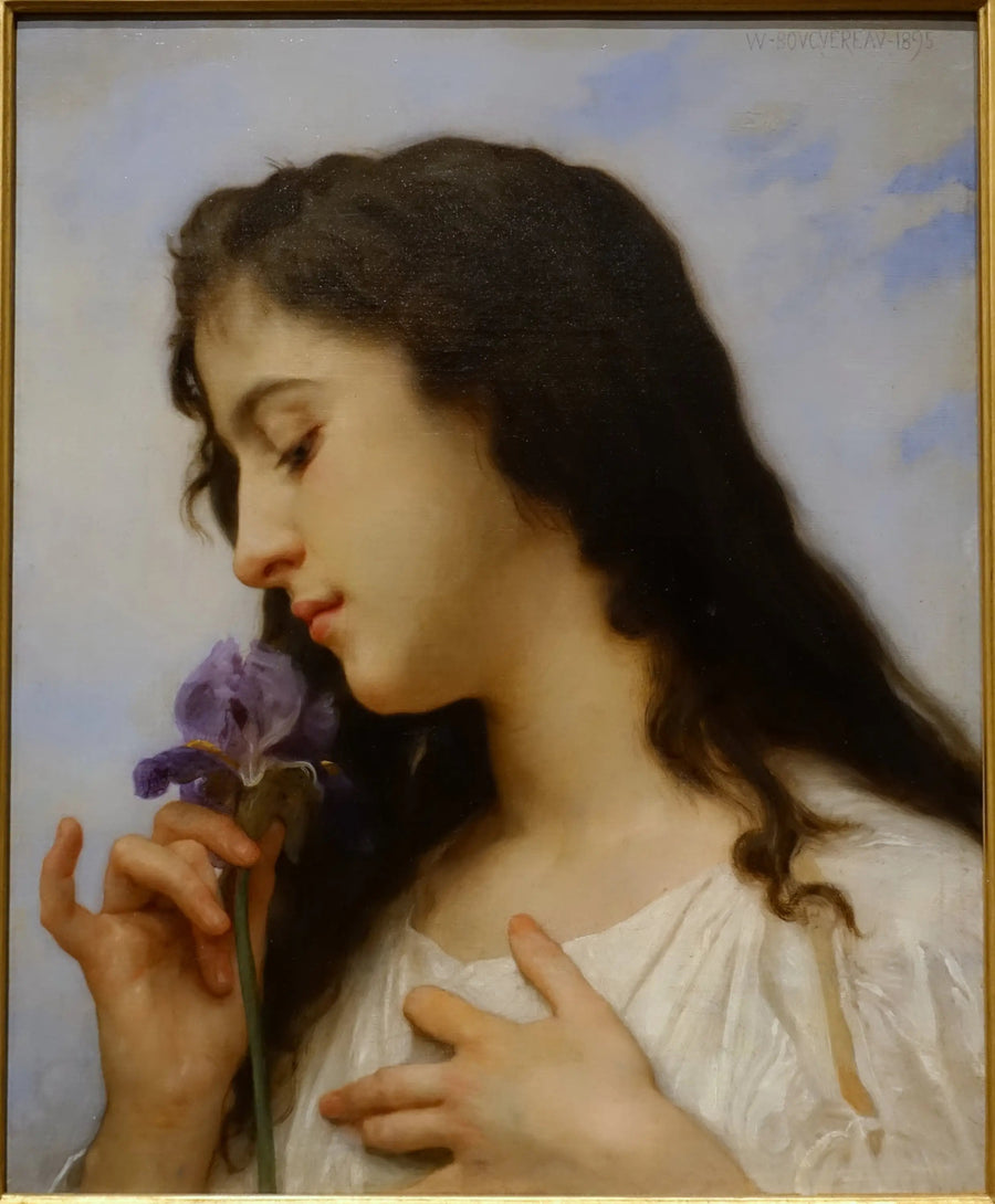 Femme à l'iris - Bouguereau