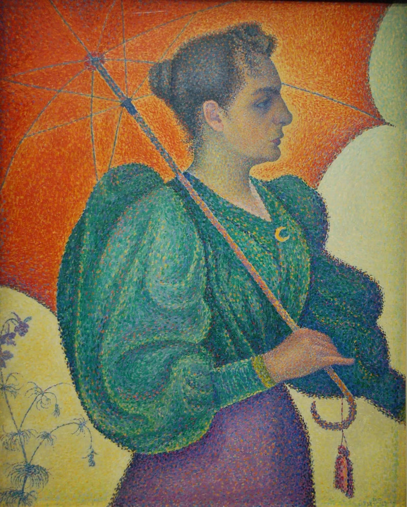Femme à l'ombrelle - Paul Signac