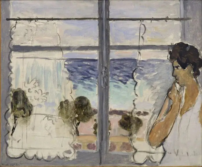 Femme à la fenêtre - Henri Matisse