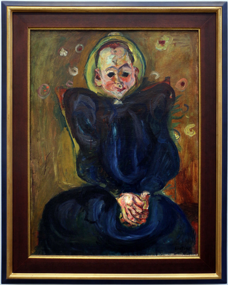 Femme à la robe bleue - Chaïm Soutine