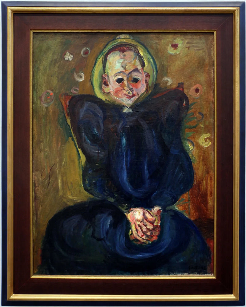 Femme à la robe bleue - Chaïm Soutine