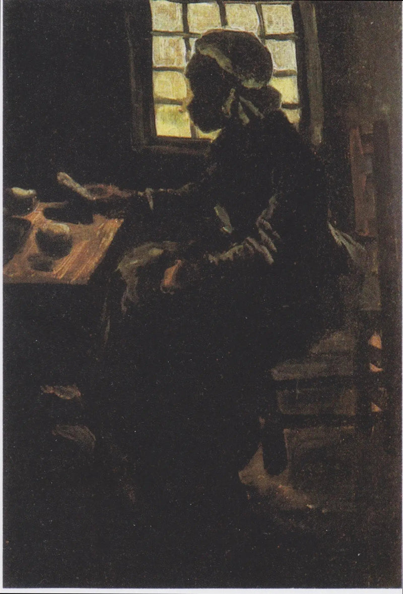 Femme à table - Vincent van Gogh