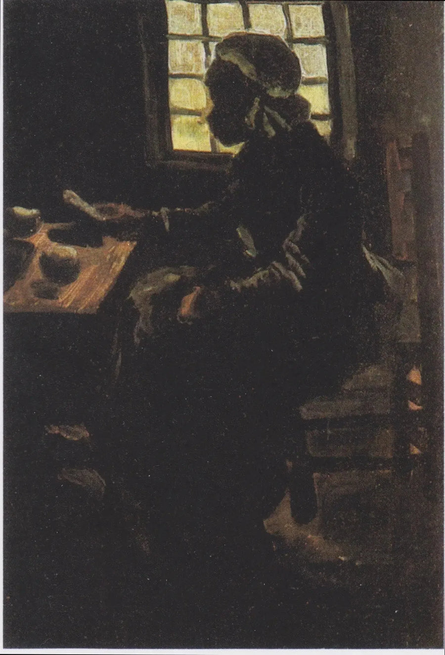Femme à table - Vincent van Gogh