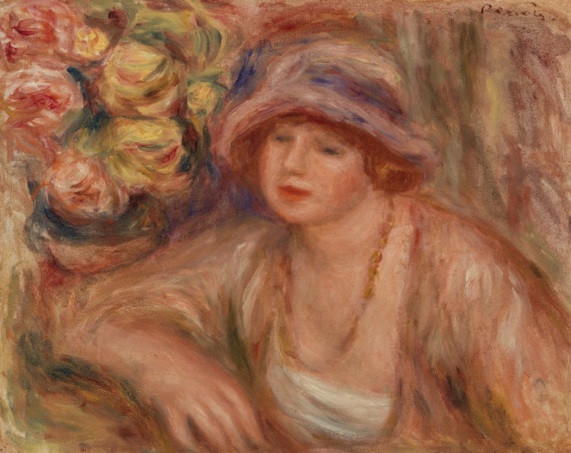 Femme accoudée, 1918 – Renoir