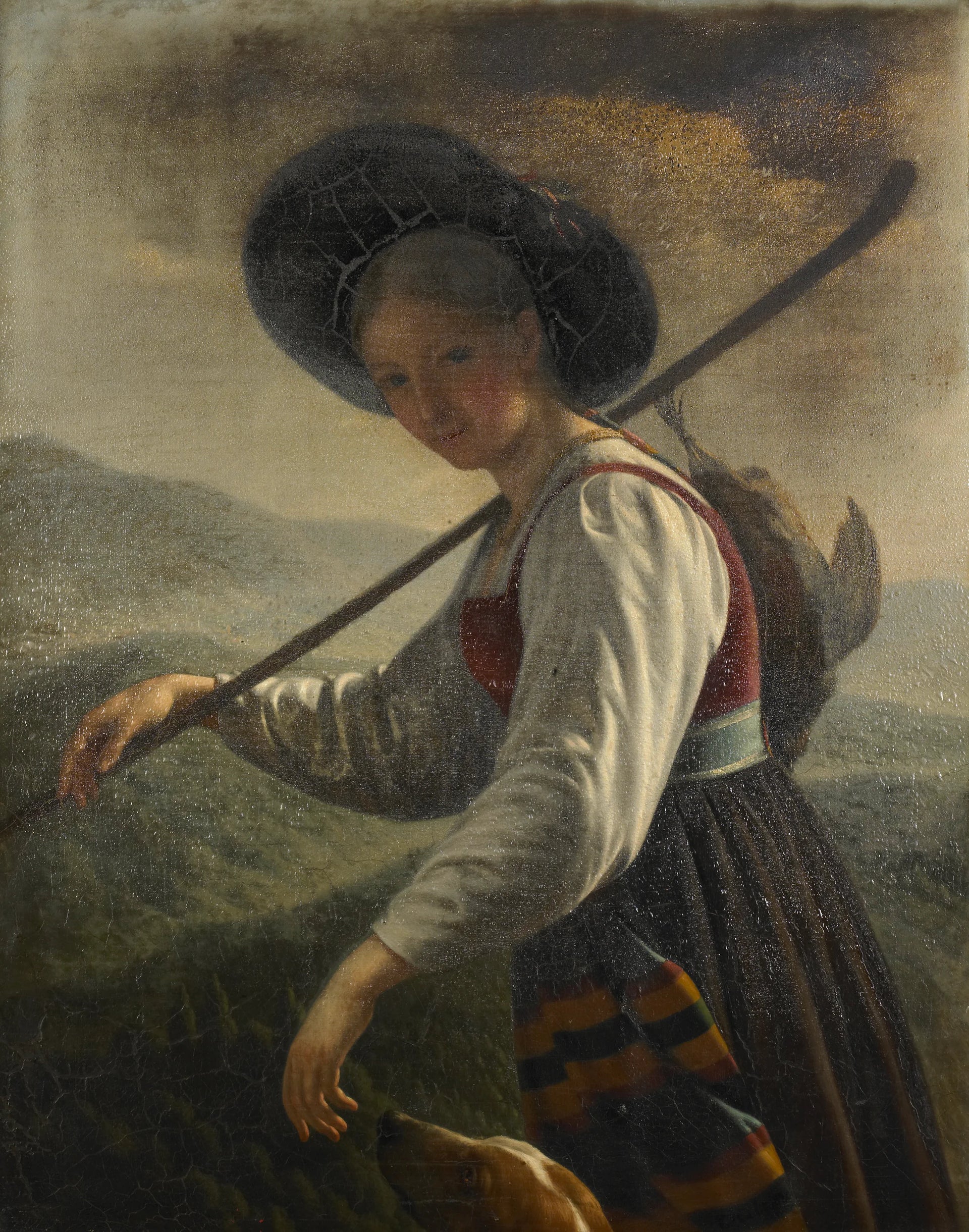 Femme d'agriculteur suisse - Cornelis Cels