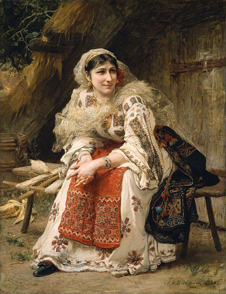 Femme arménienne. - Frederick Arthur Bridgman