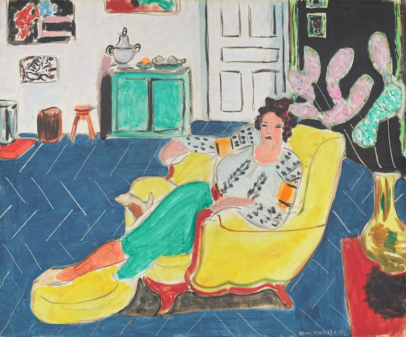 Femme assise dans un fauteuil - Henri Matisse