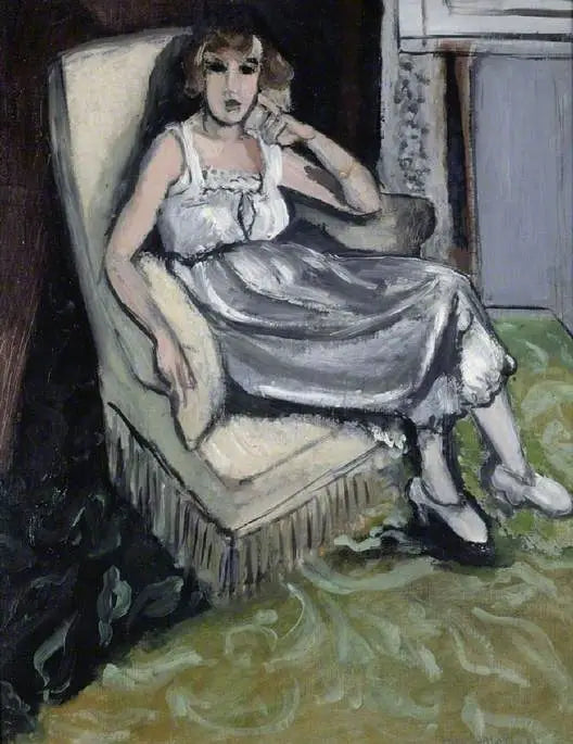 Femme assise dans un fauteuil - Henri Matisse
