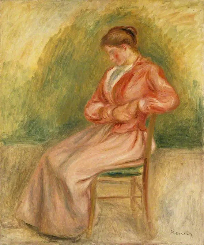 Femme assise - Pierre-Auguste Renoir